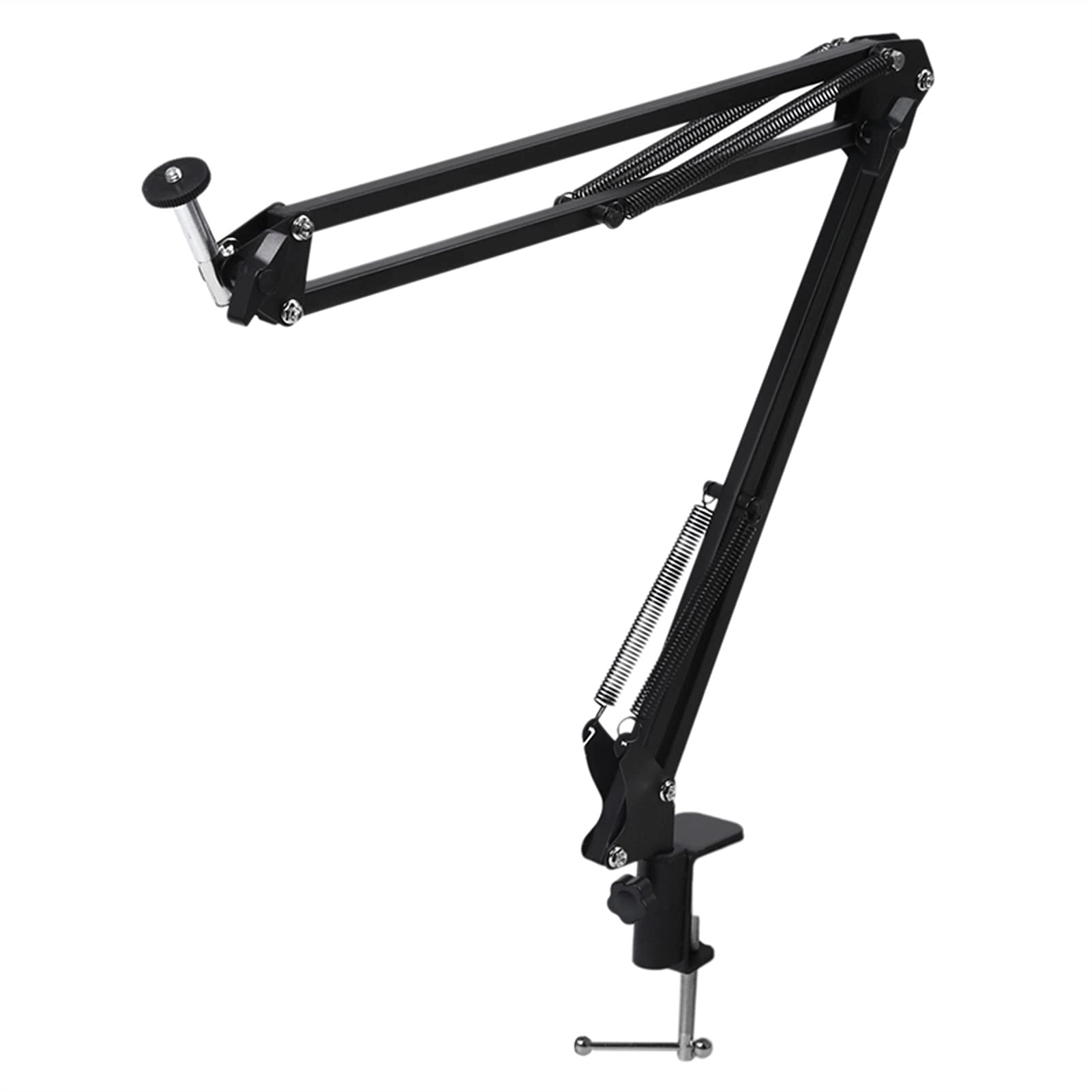 Mic Stand - Extendable Scissor Arm Table Mounting Clamp