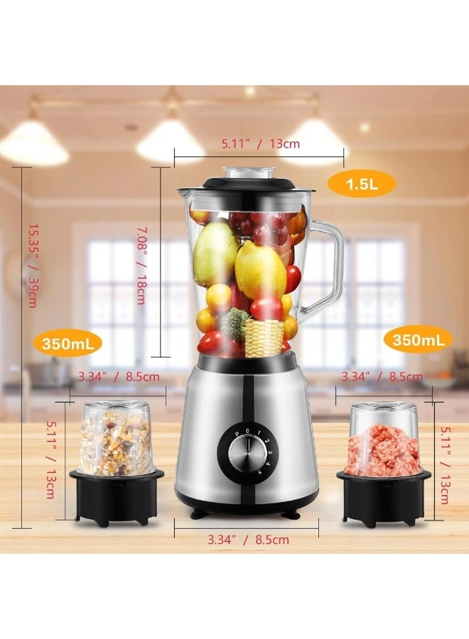 BL-101 - Multi-Function Blender Double Grinders Stainless Steel Blades
