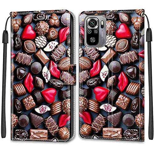 Nadoli Wallet Case Faux Leather Folio for Xiaomi Redmi Note 10 4G