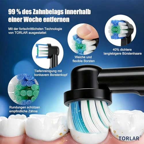 3862 - 8 Brush Heads 3 Modes White