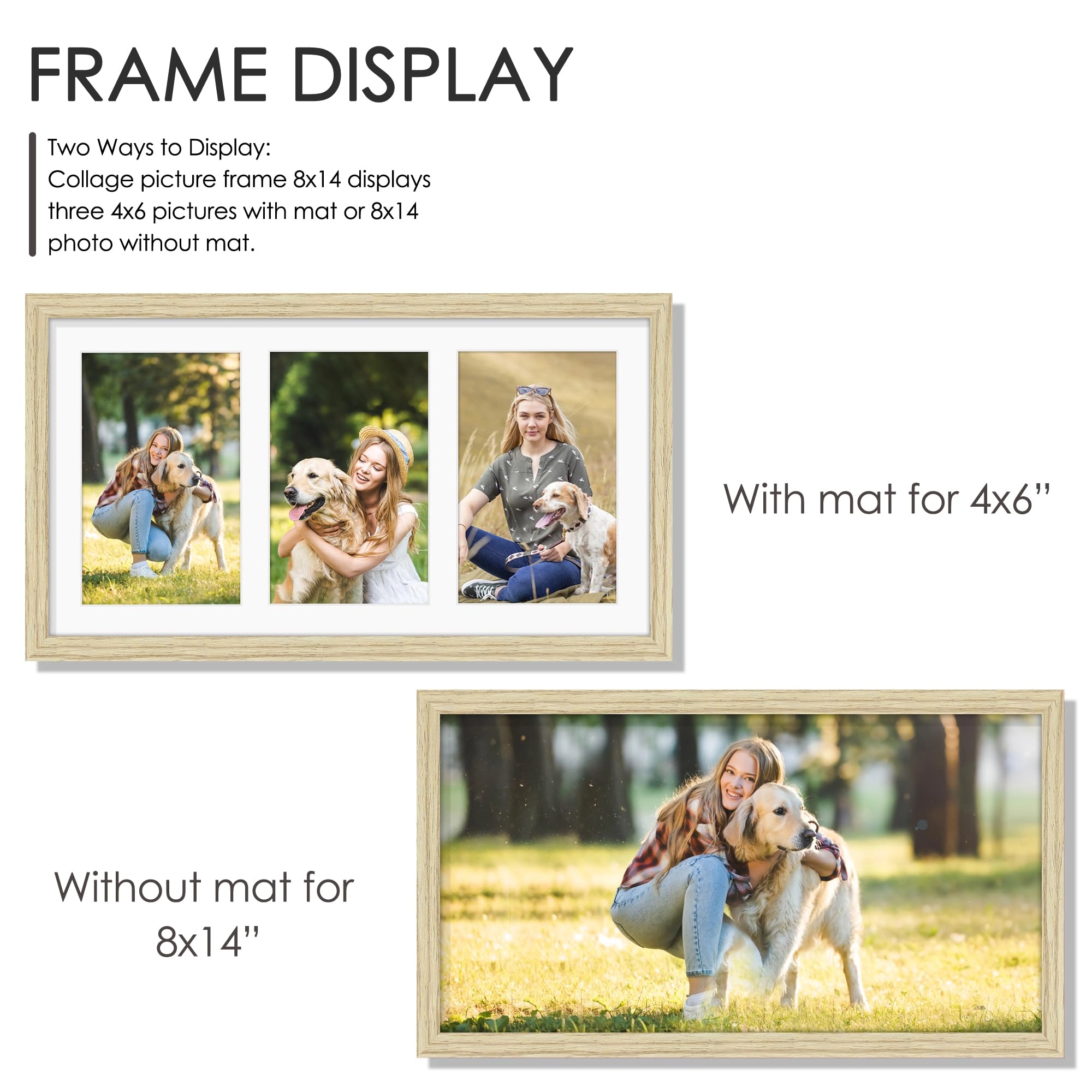 Collage Picture Frame - 8x14 3