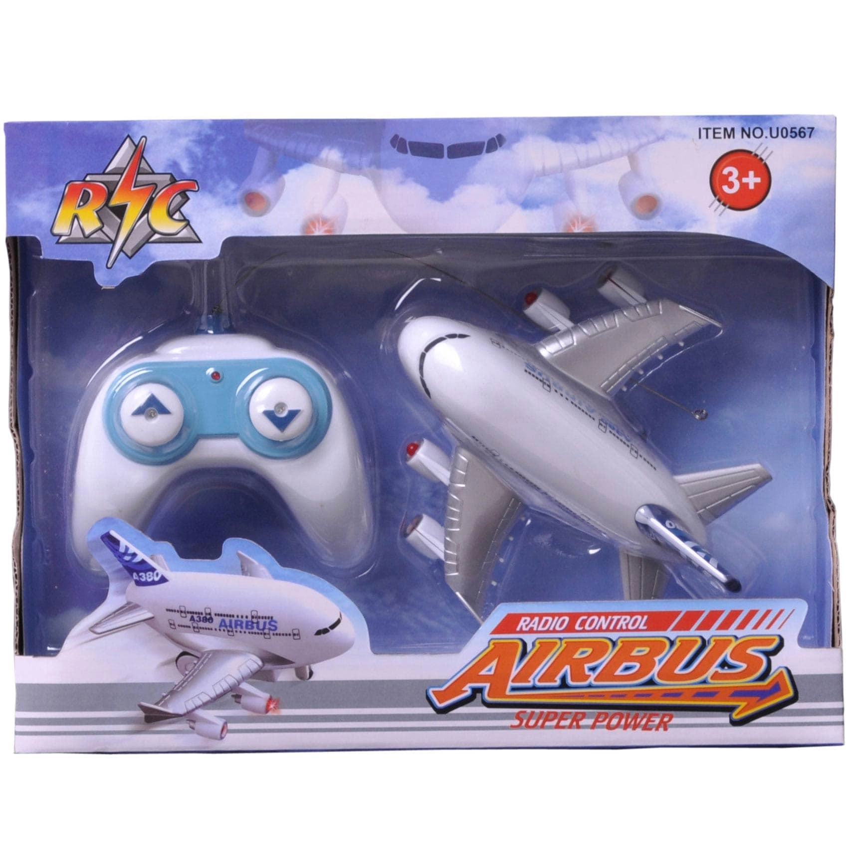 Carrefour Remote Control Plane - Pack of 2