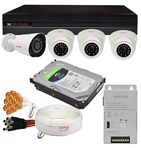 DVR - 4 channels + Dome - 1080p + Bullet Camera + HDD - 2TB + Power Supply + Cable + Audio Mic + Connectors