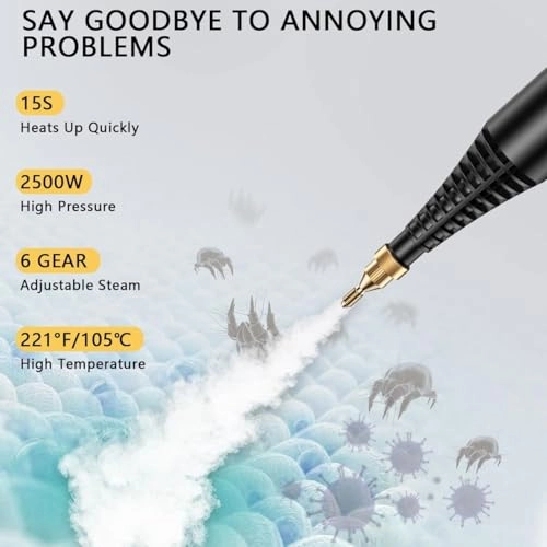 Handheld Steam Cleaner - ≤ 3bar 1000 Milliliters