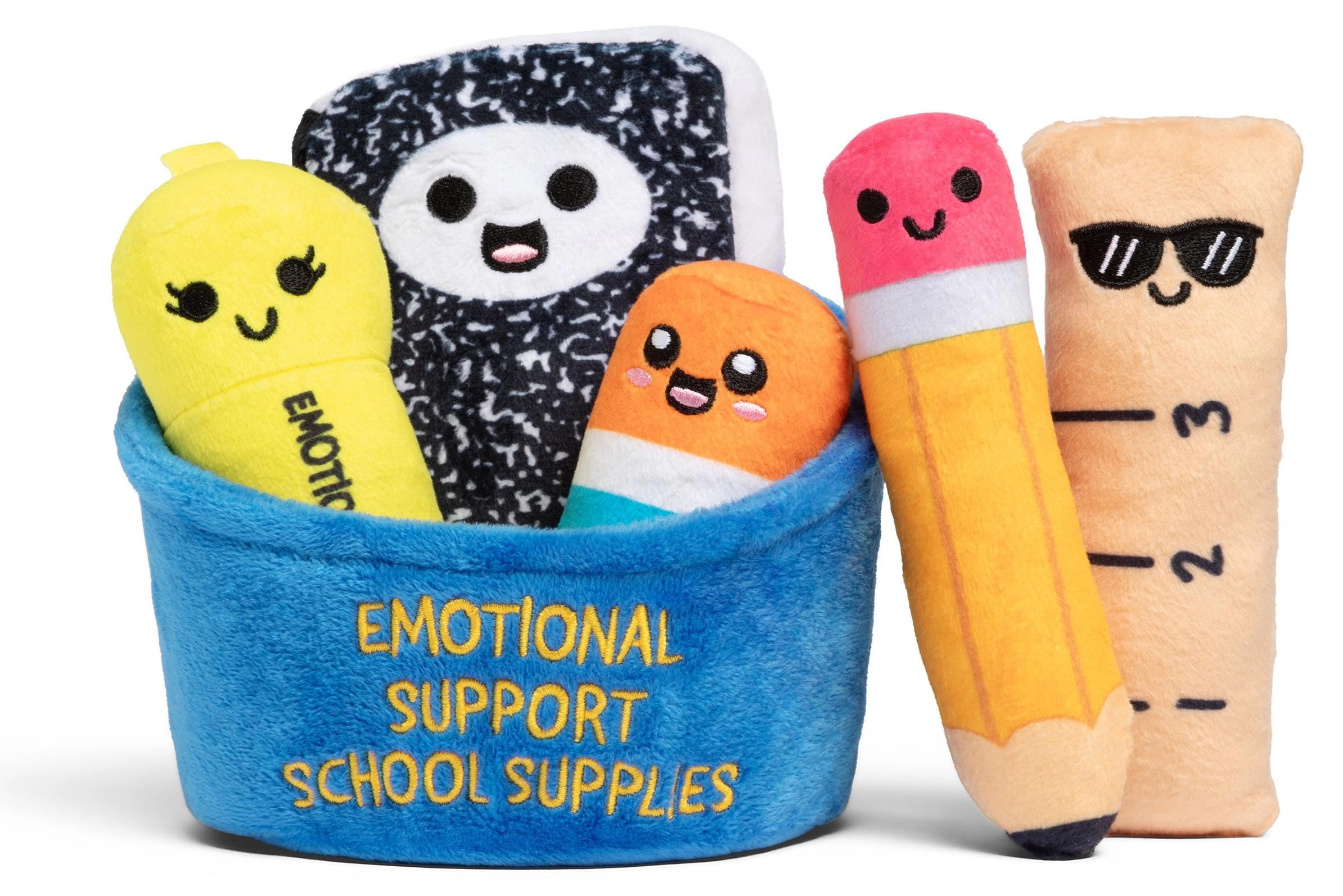 Relatable Emotional Support Plushies - School Supplies - 13 cm - Assorted Styles