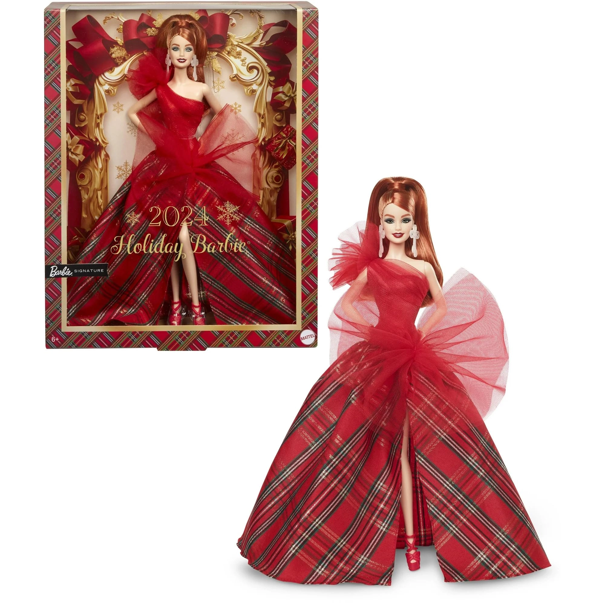 Barbie Holiday - Collector Plaid Gown Ages 15+