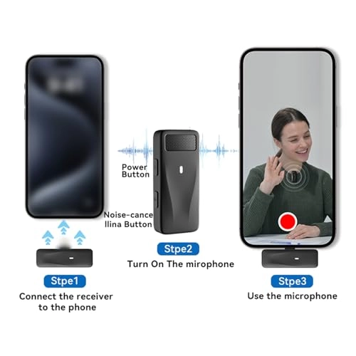 Weless Microphone System - 2 Microphones 2.4G