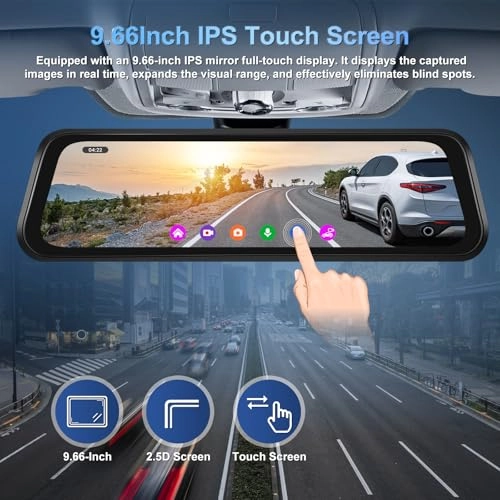 Rear View Mirror Camera - 4K + Backup Camera