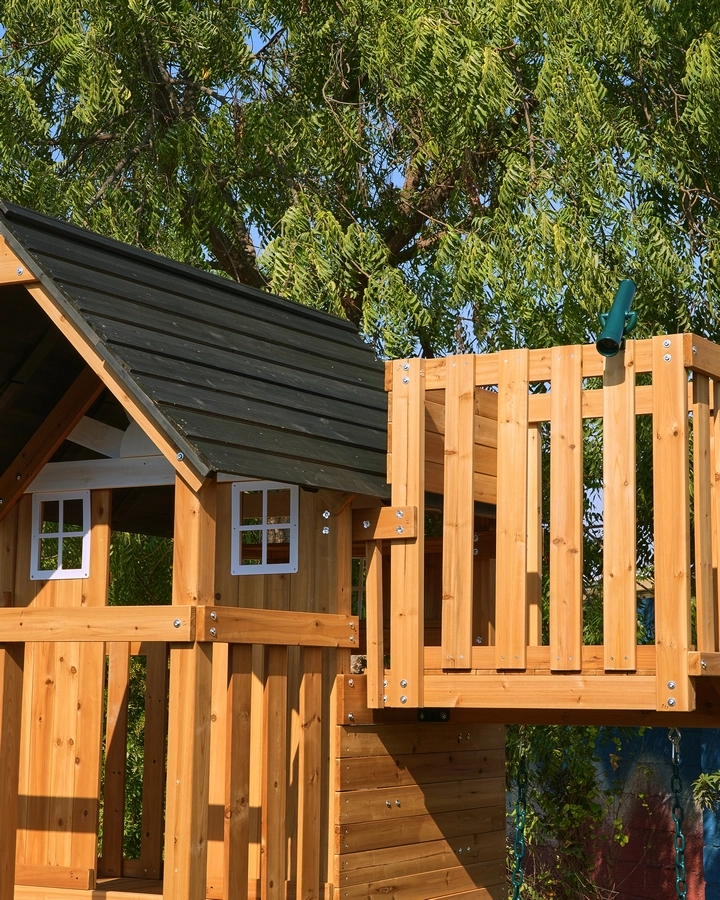 Arabian Leopard - 220cm wave slide 3-position swing beam