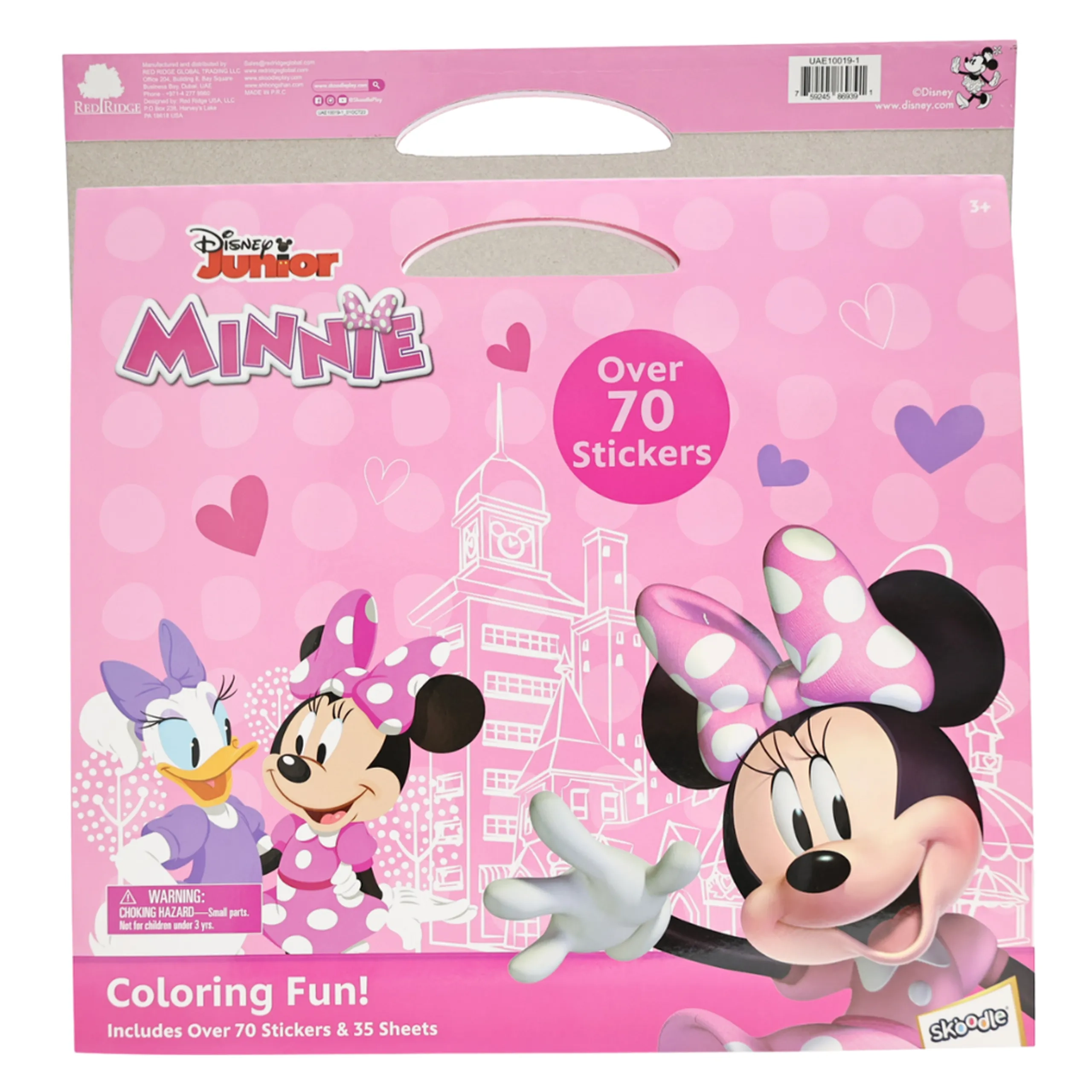 Minnie Coloring Fun Sticker Book 70 pcs