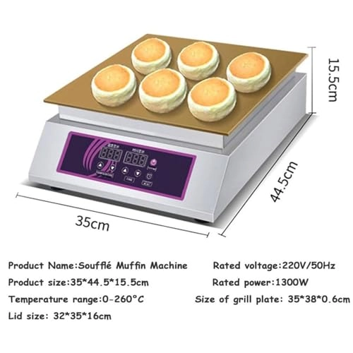 Commercial Electric Griddle - 35 x 38 x 0.6cm