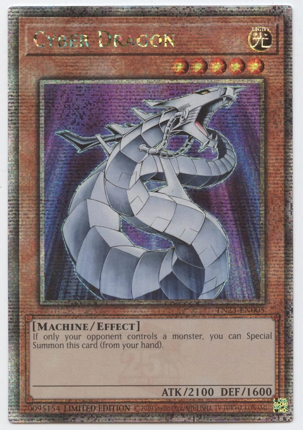 Yu-Gi-Oh! Cyber Dragon TN23-EN005