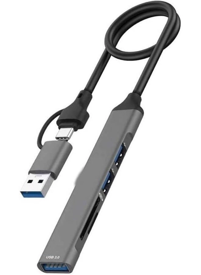 ELTRAZONE USBHUB - 5-in-2 Type-C to USB-A USB 3.0