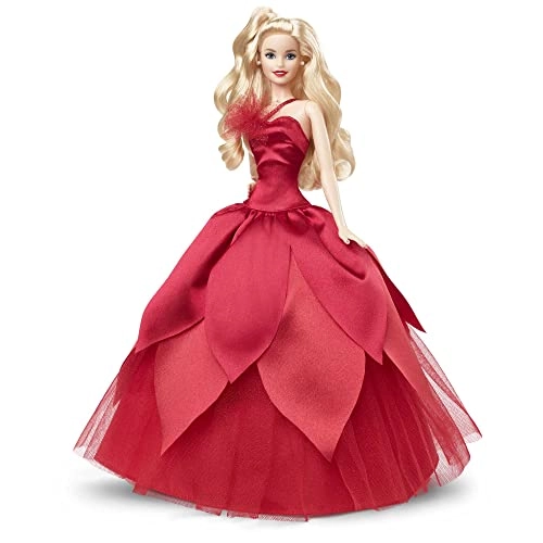 Barbie Signature Holiday Barbie Doll - Blonde Hair Ages 6+