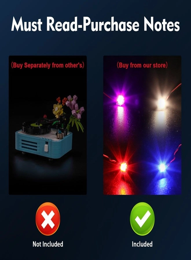 LED Light Only - Compatible with Creator 3 in 1 Record Player