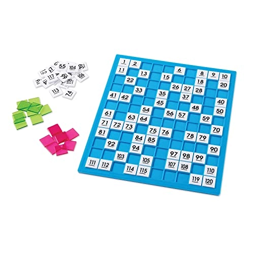120 Number Board - 6+ 181 pieces