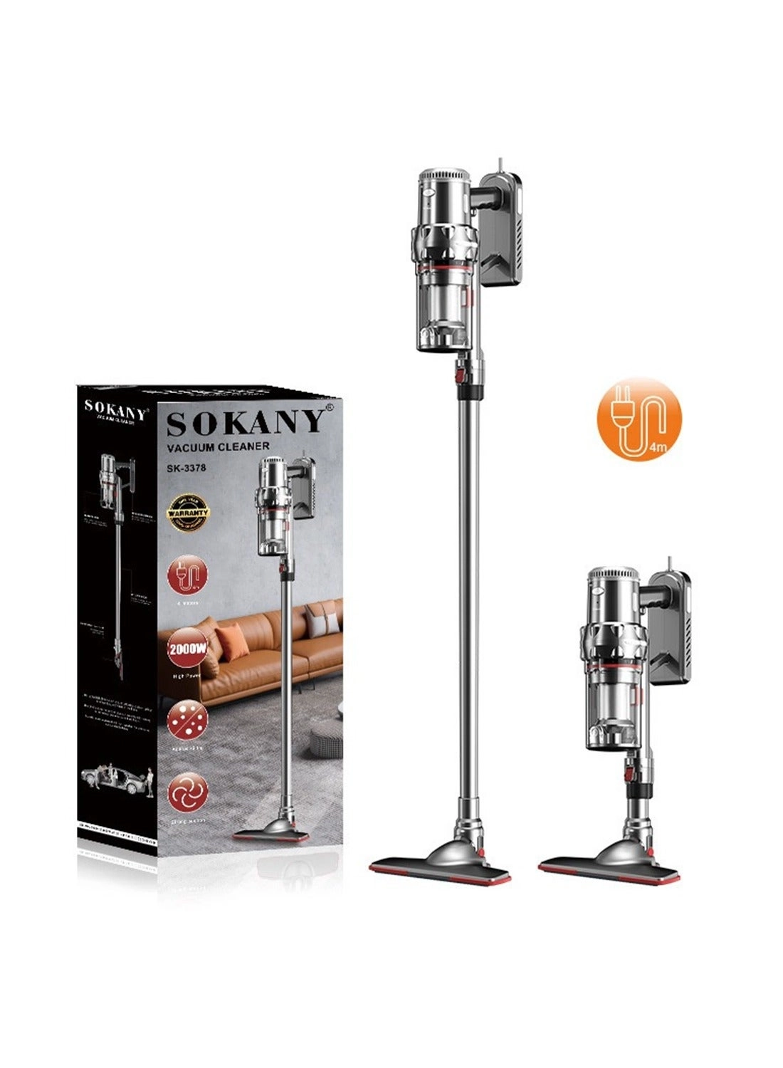 SOKANY SK-3378 - 2000W 1.1L