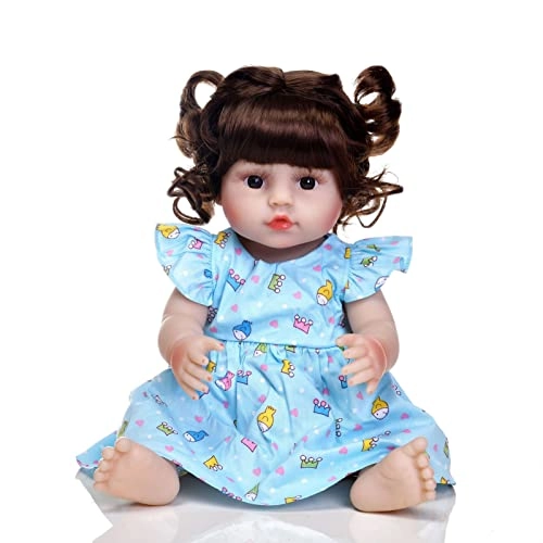 Reborn Baby Doll - 18 Inch 45cm Soft Vinyl Girl