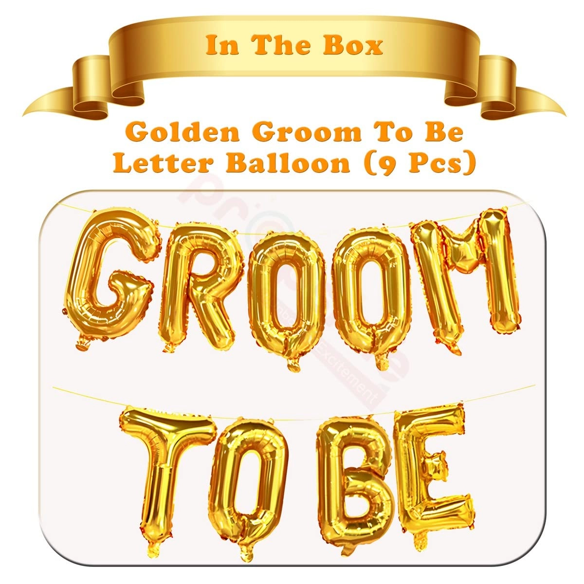 Groom To Be - Pack of 9 Party Decoration