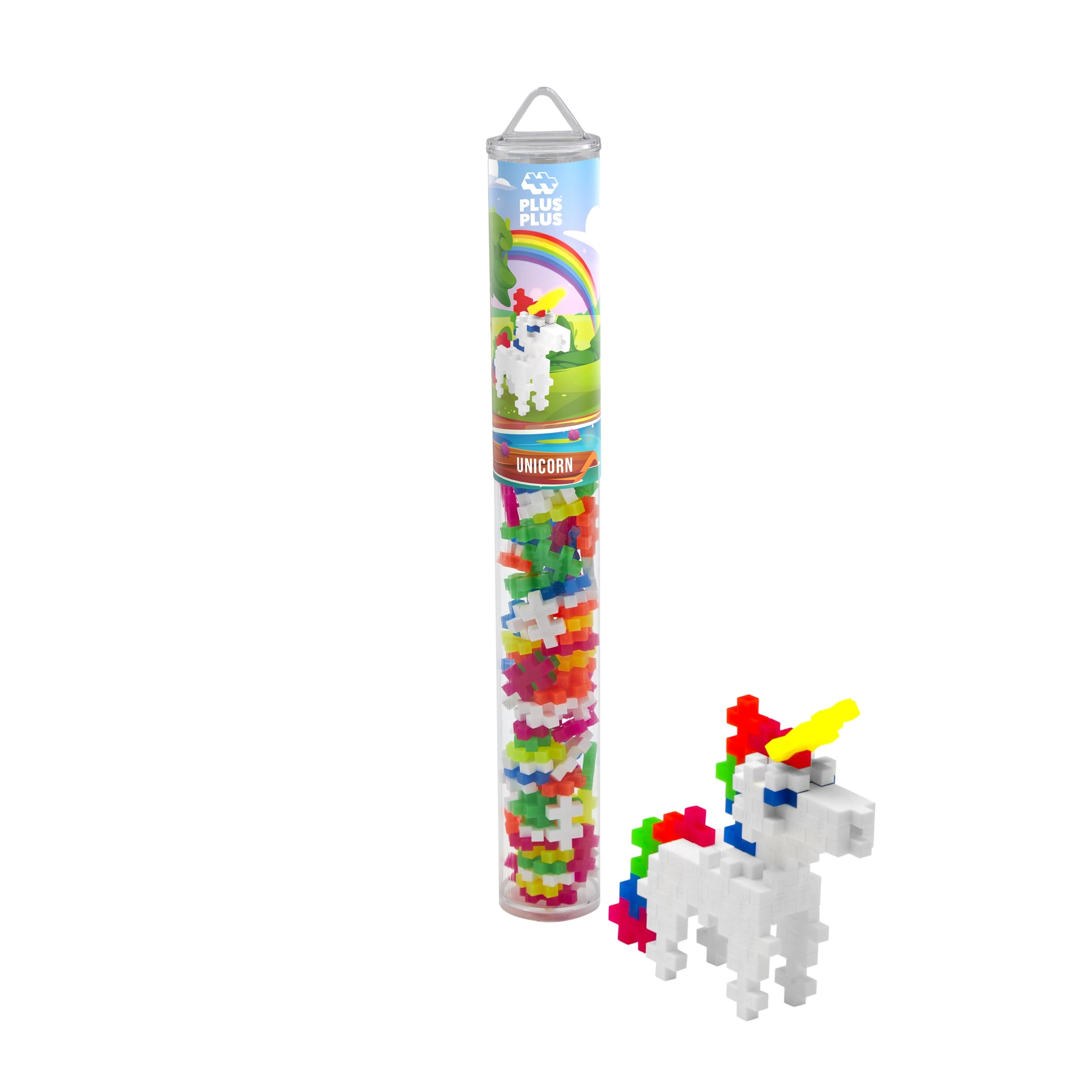 Plus-Plus Unicorn Tube - 100 pcs