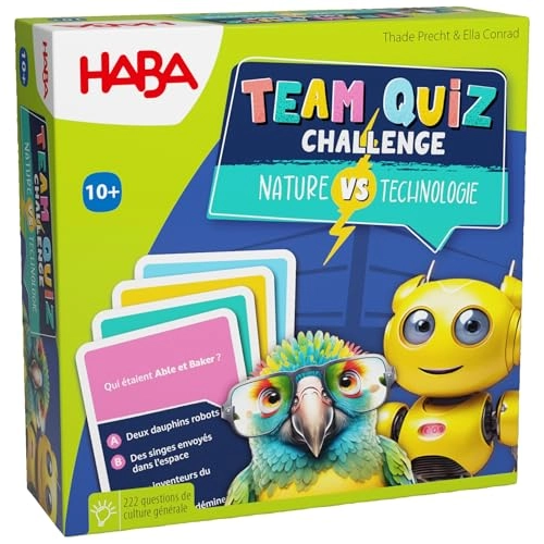 Team Quiz Challenge - Nature vs. Technology 222 Quiz Cards