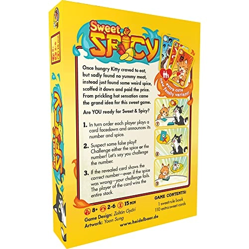 Sweet & Spicy - Card Game