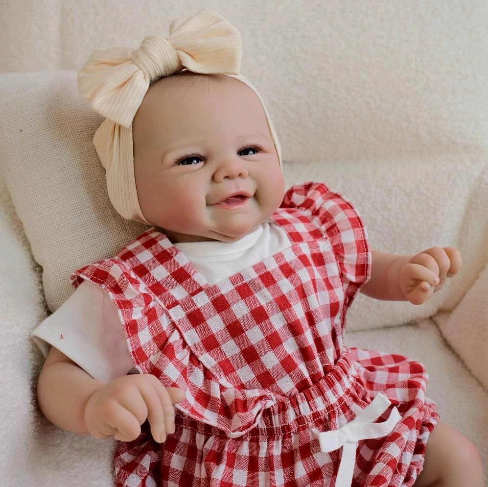 Vivienne Reborn Baby Doll - 19 inch Vinyl girl Ages 3+
