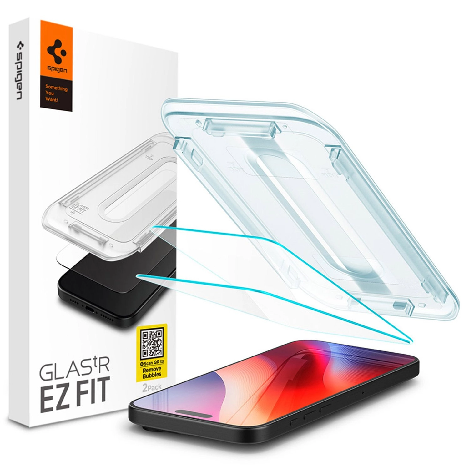 Clear Tempered Glass Screen Protector for iPhone 16 Pro