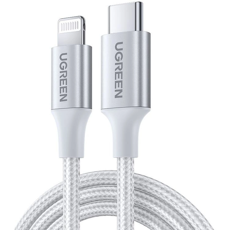 Ugreen Charge Cable 60W USB-C to Lightning 1m Braided