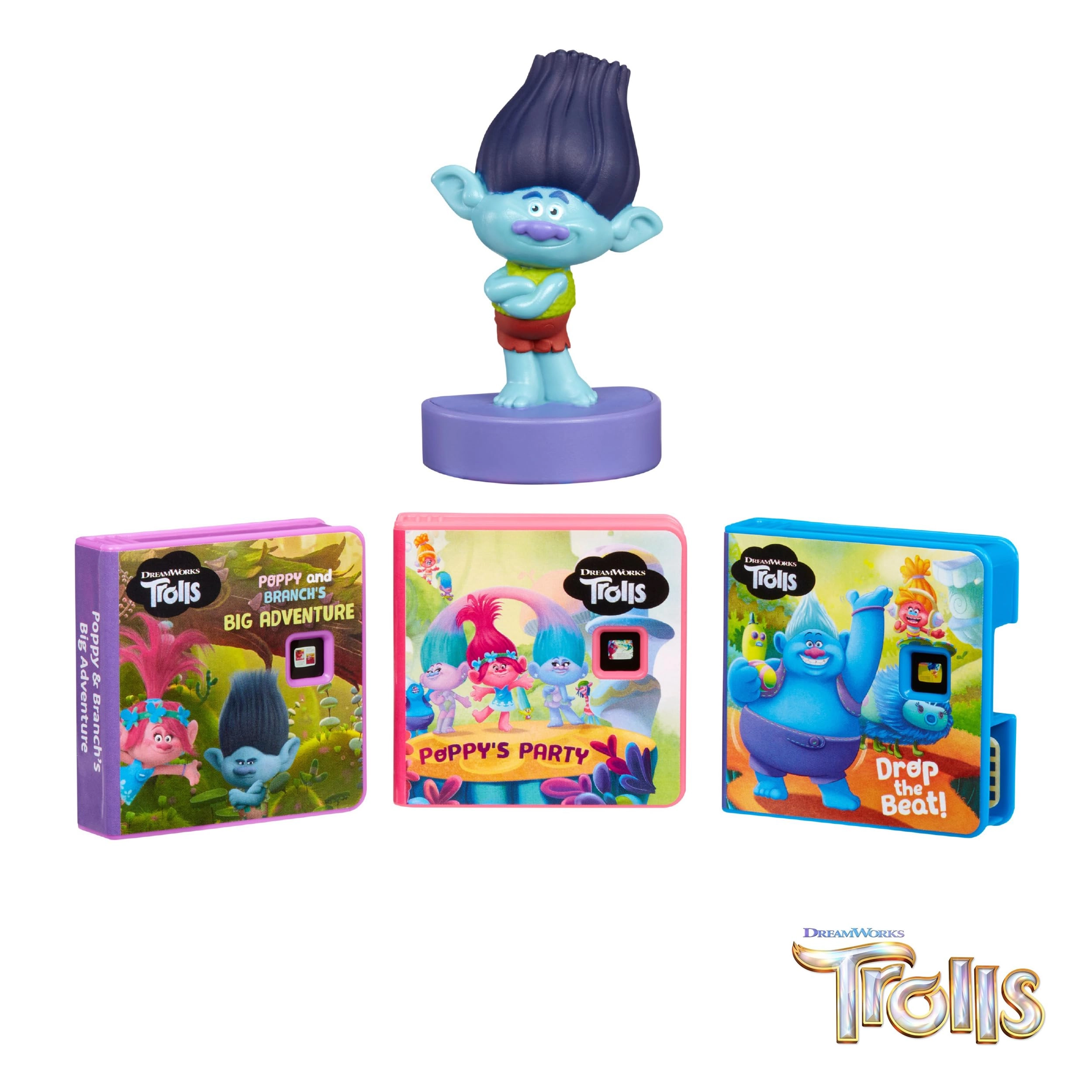 Little Tikes Story Dream Machine - DreamWorks Trolls Hug, Sing & Dance Collection 3 Stories & 1 Character