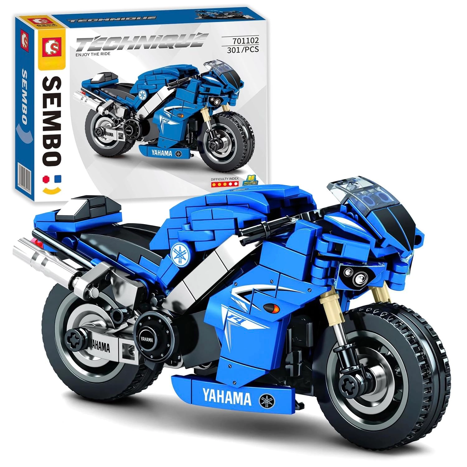 Technic Motorcycle and Car Model Kit (701102)