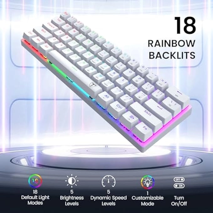 60% Mechanical Gaming Keyboard - Wired