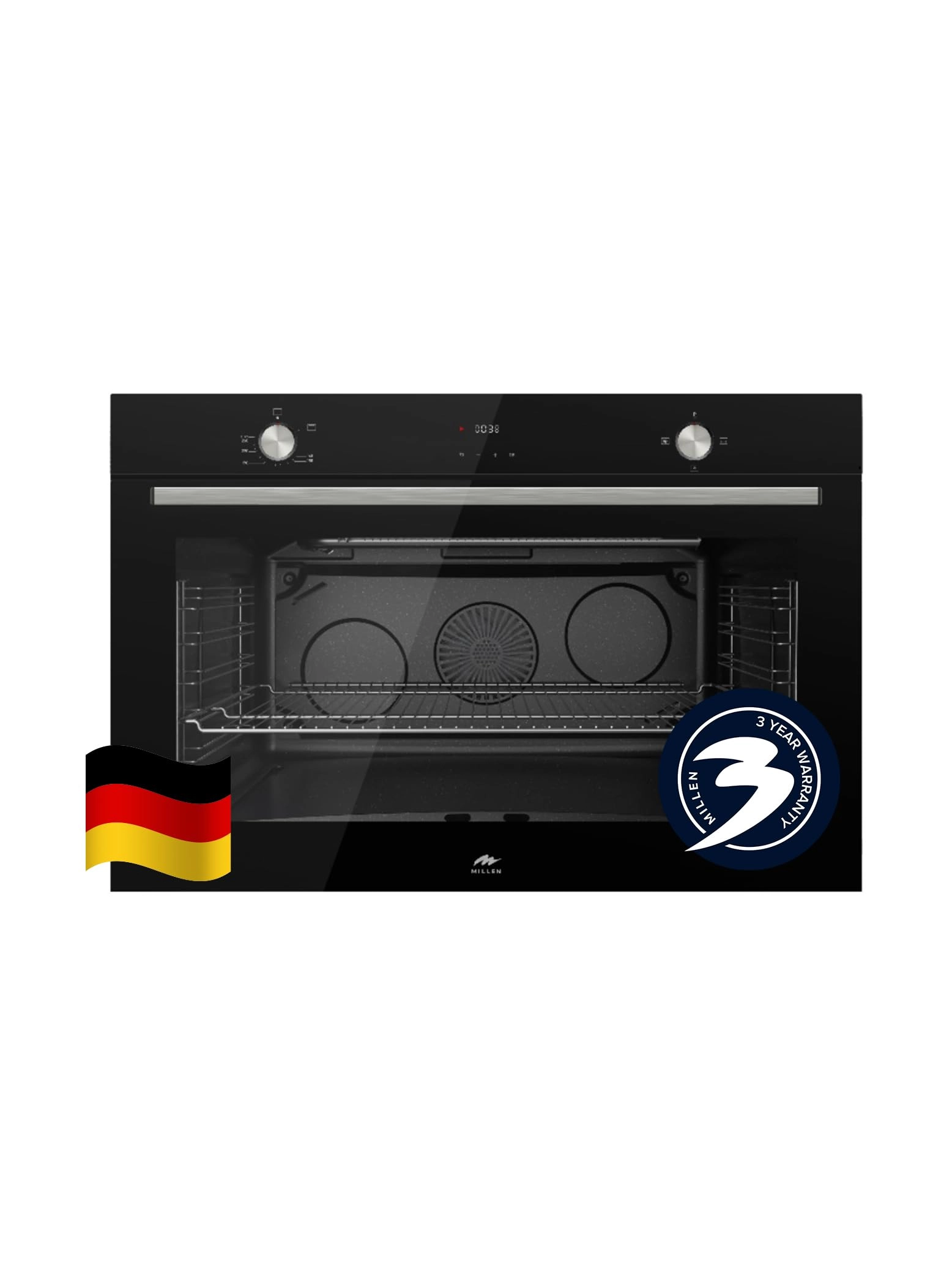 MILLEN MGO 901 BL 90cm Built-In Gas Oven