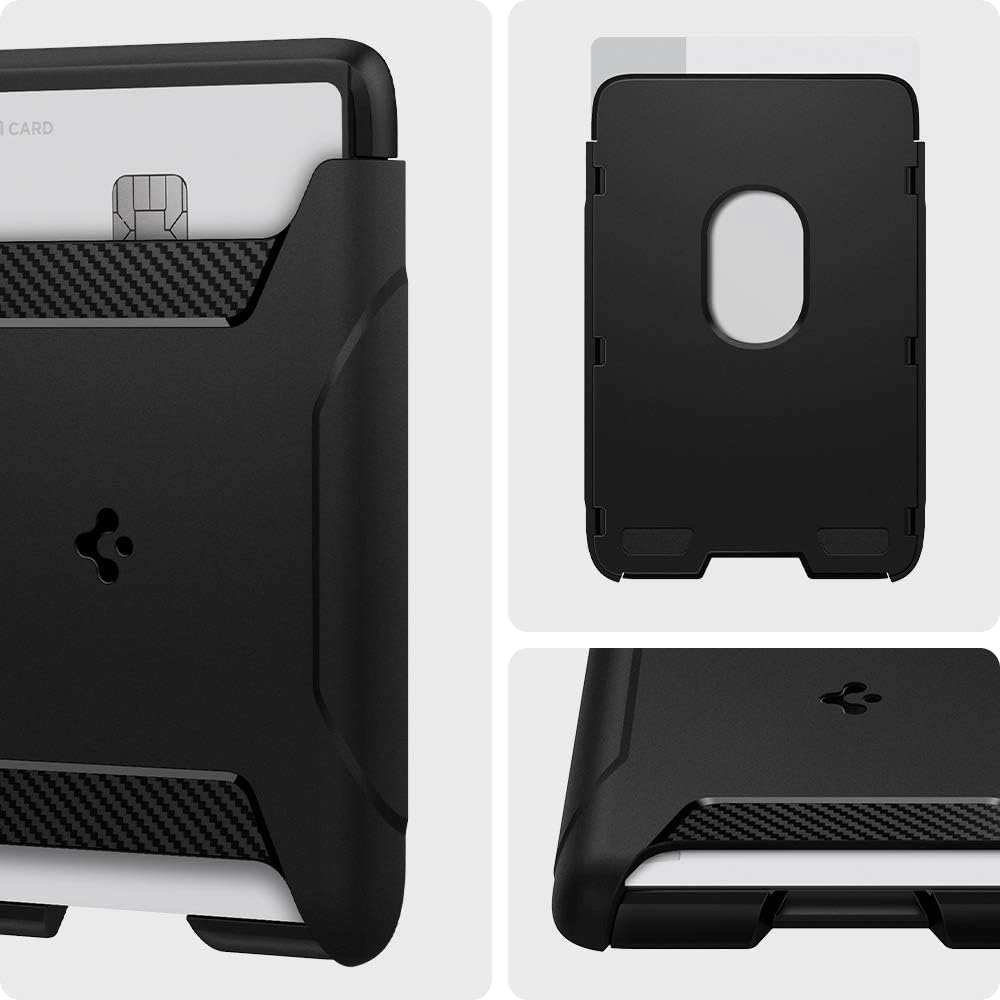 Rugged Armor Magnetic Wallet Card Holder - 2-Cards MagSafe Compatible