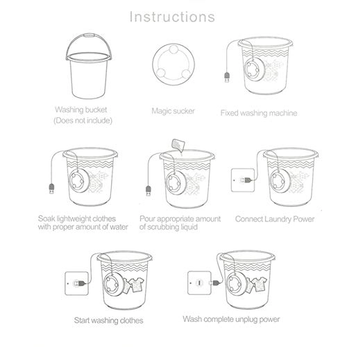 Portable Mini Washing Machine