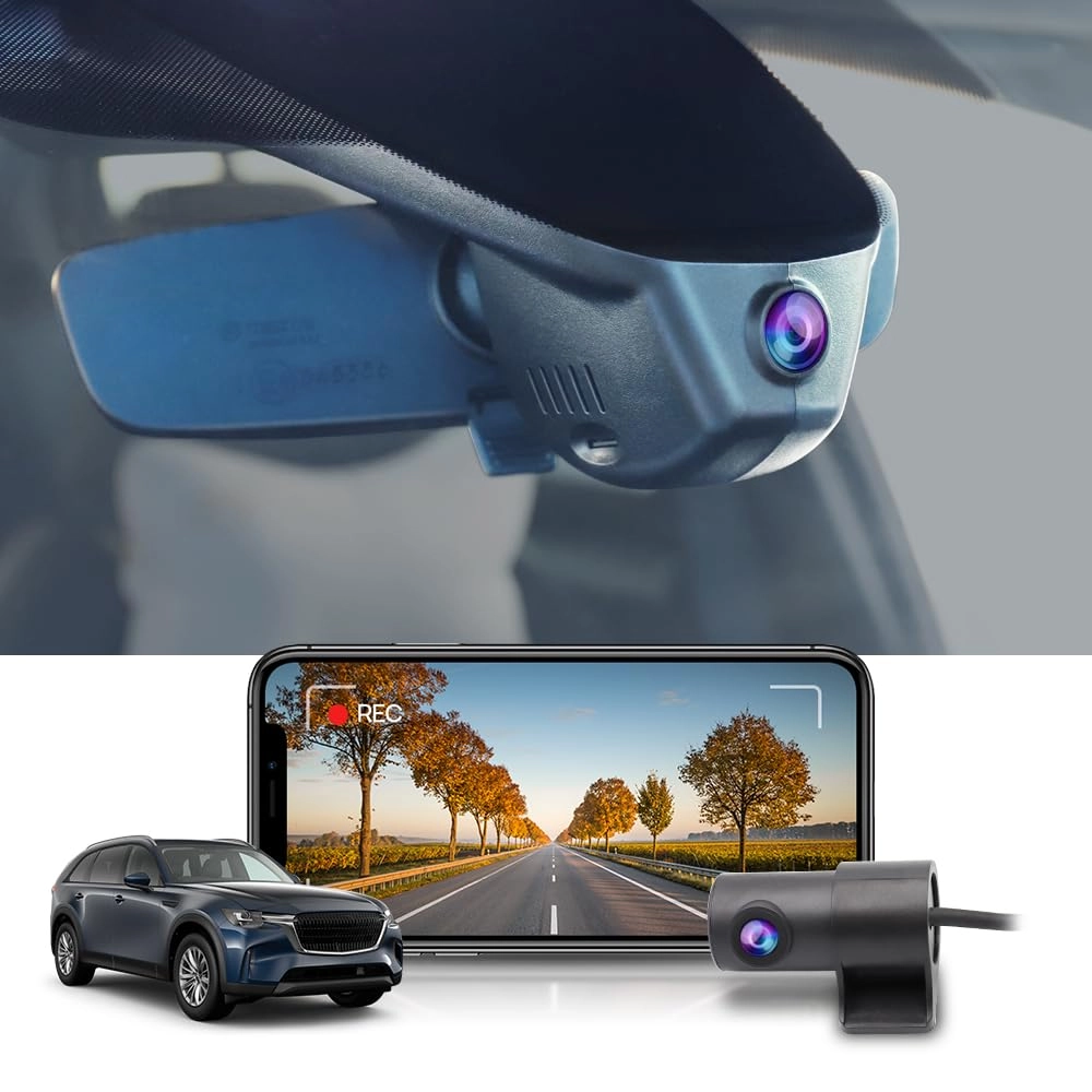 Dongguan Daozhi Electronic Technology Co.,Ltd HAS SUNROOF-4K Front and 1080P Rear 3840 X 2160 for Mazda CX90