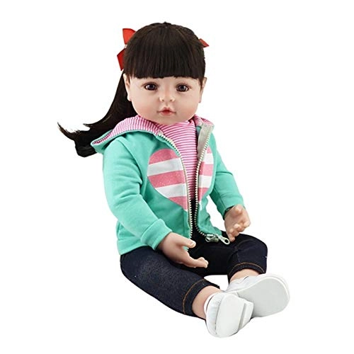 Reborn Baby Doll - 55cm/22in Soft Silicone Dressed