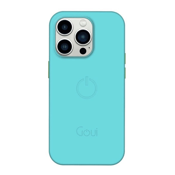 HiPhone Telecom MAGNETIC CASE - CYAN BLUE for iPhone 15 Pro Max