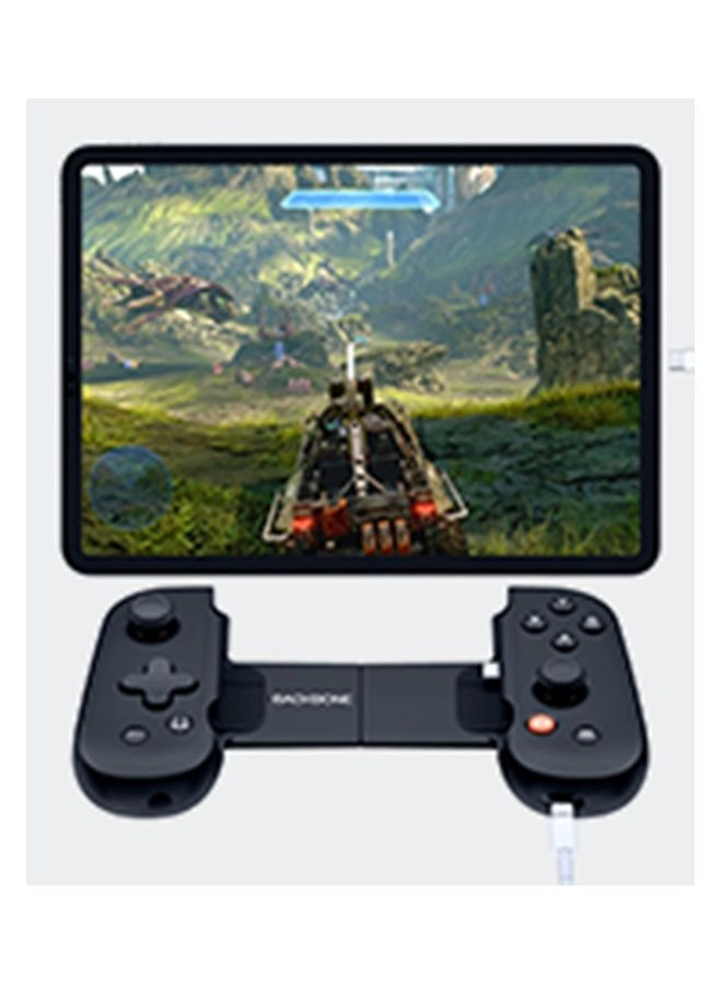 One Mobile Gaming Controller for iPhone - Black Xbox PlayStation Steam Fortnite Apex Diablo Immortal