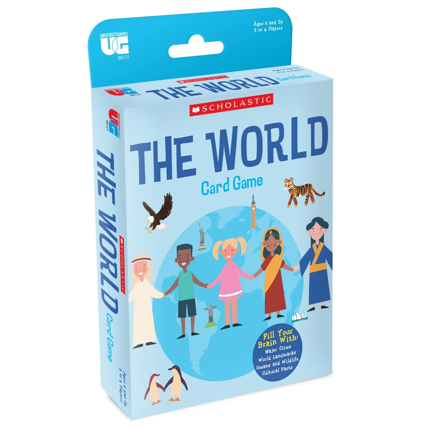 University Games The World Travel Card Game