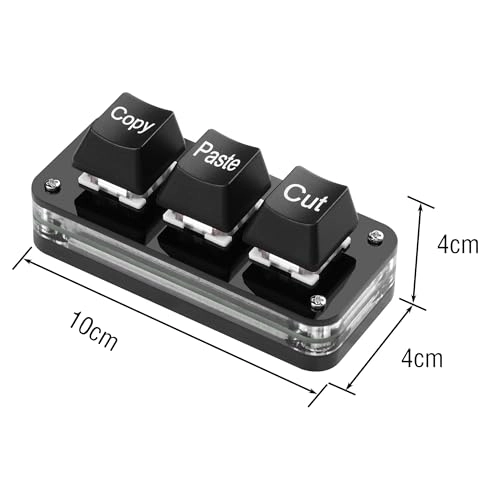Mini 3 Key Macro Keypad - Wired
