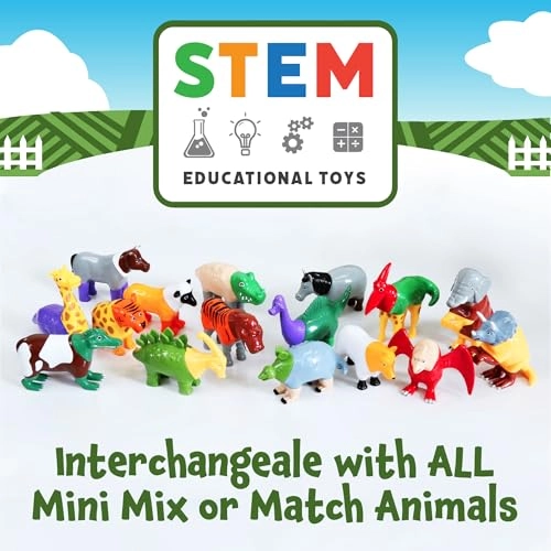 Mix or Match Mini Farm Animals - 3+ 7 pieces