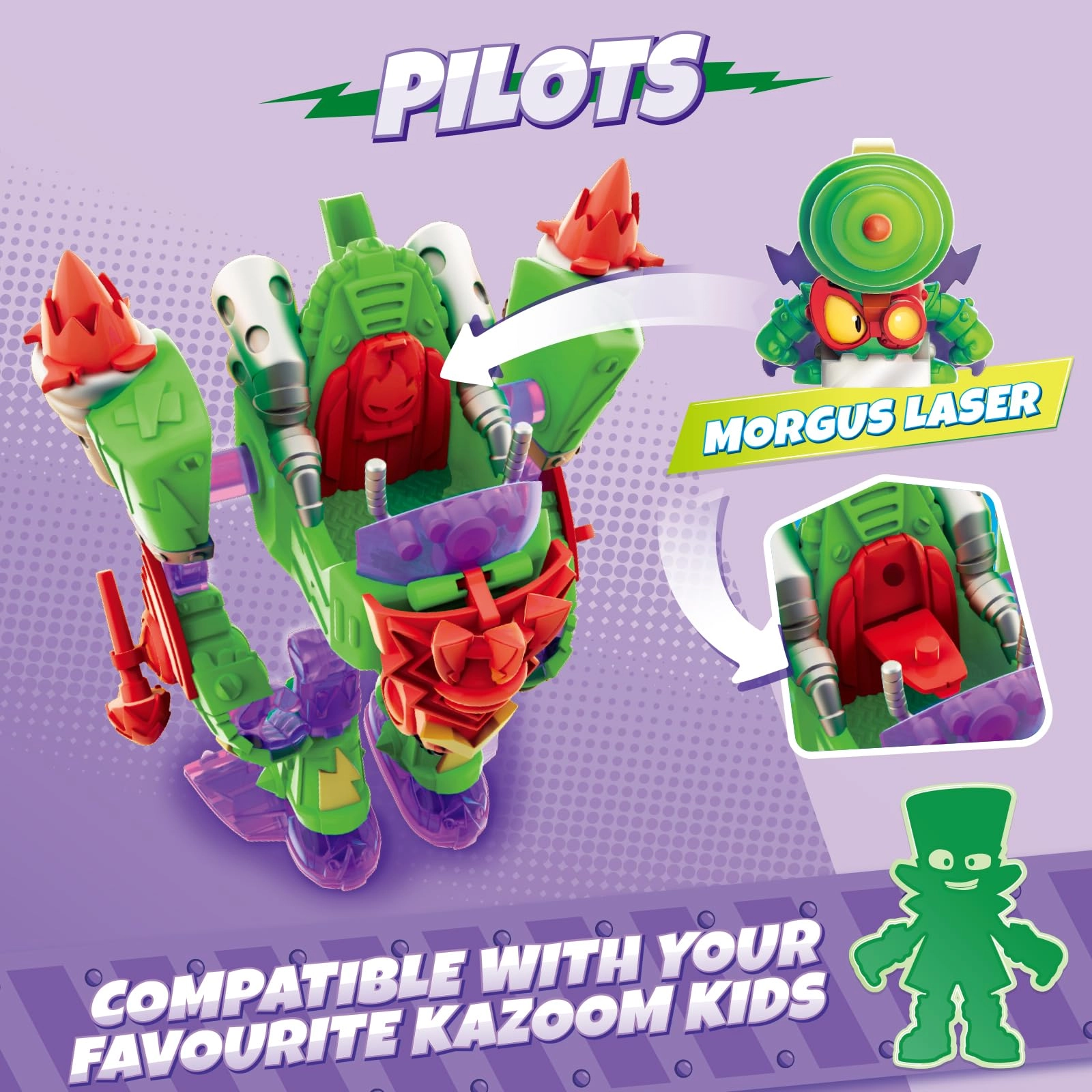 Turbo Warrior Speed - SuperThings Transformable (3 pcs.)