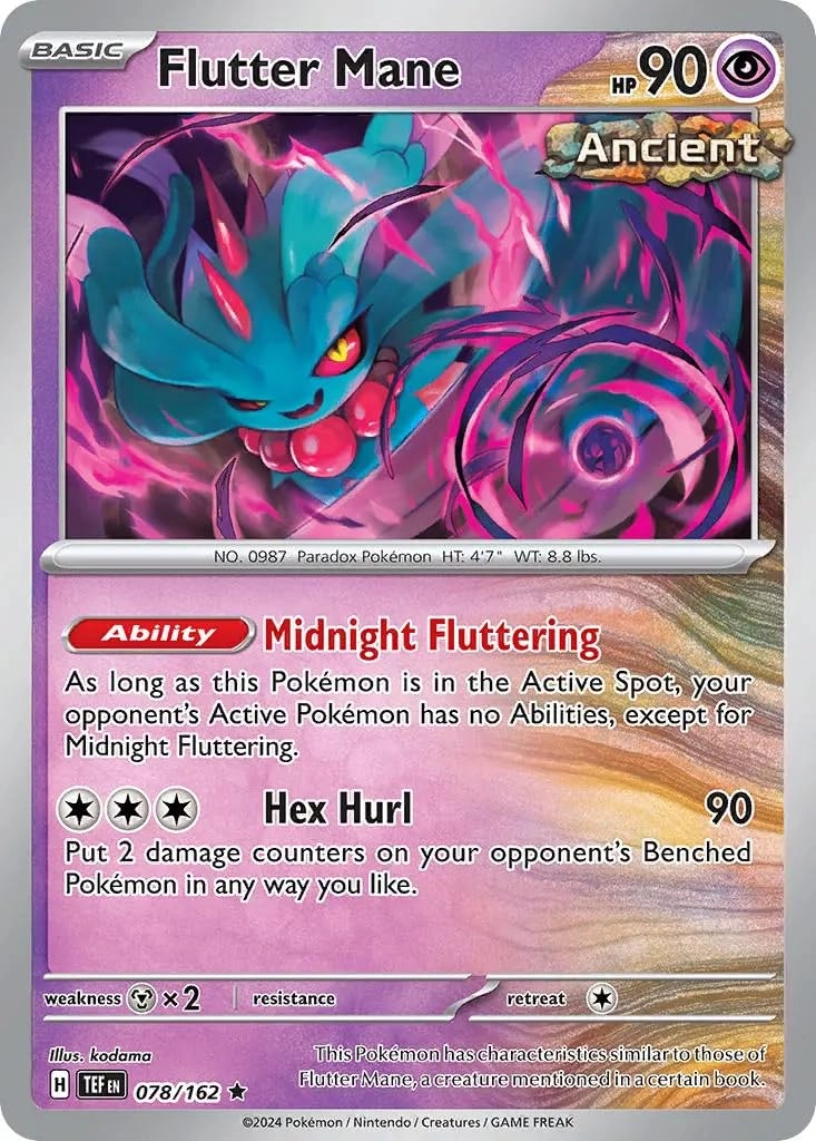 Pokémon Pokemon Flutter Mane 078/162 - 1x