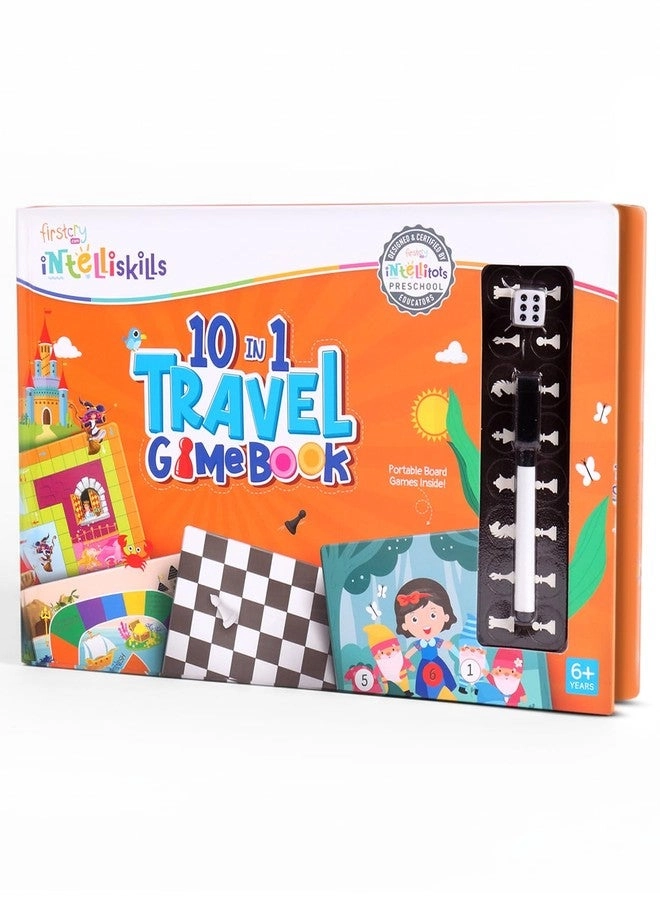 Chess + Little Mermaid + Aladdin + Travel Game - 10-in-1 Classic Book Set