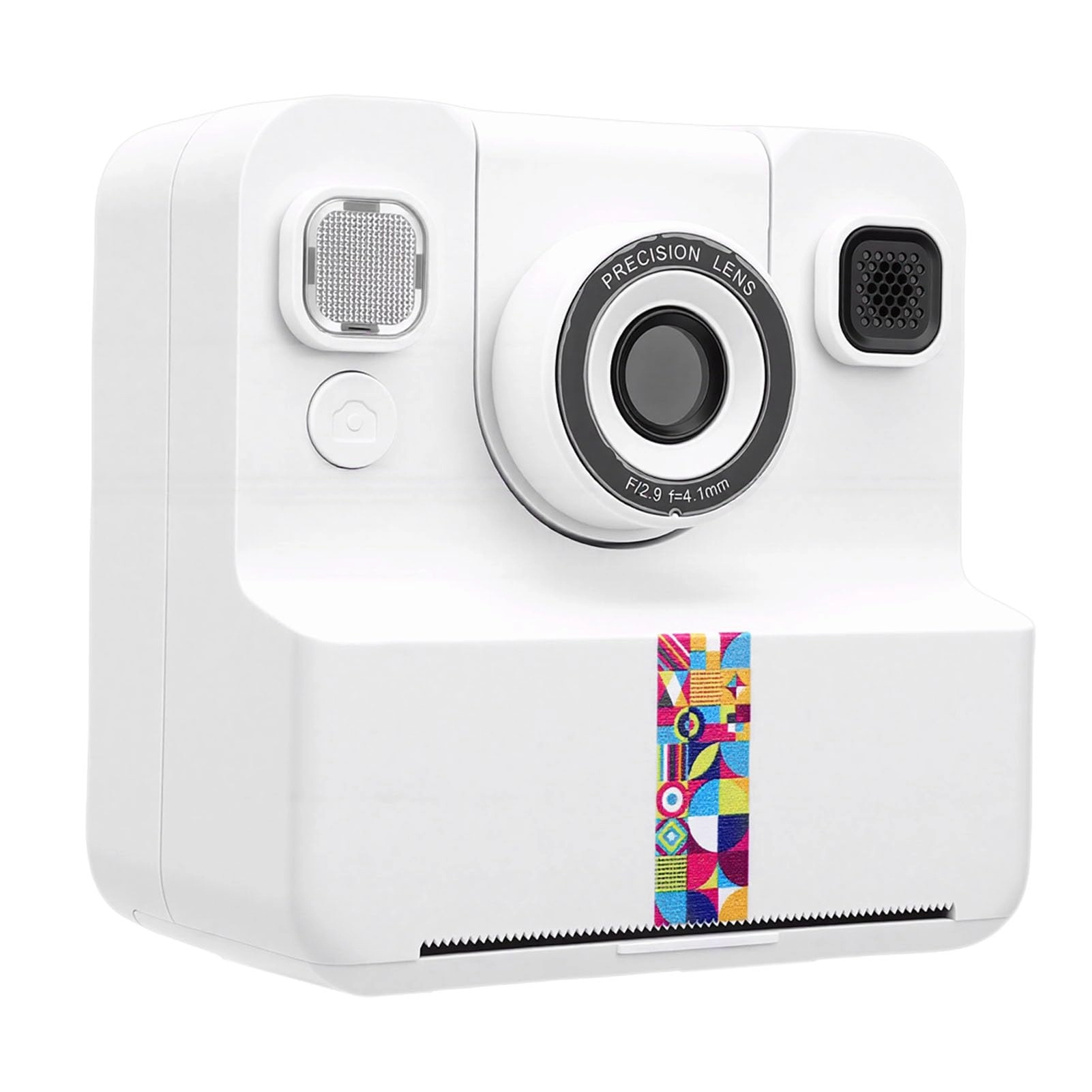 Asixxsix Instant Print Camera - 1080P HD 16x digital zoom 2.4 inch screen