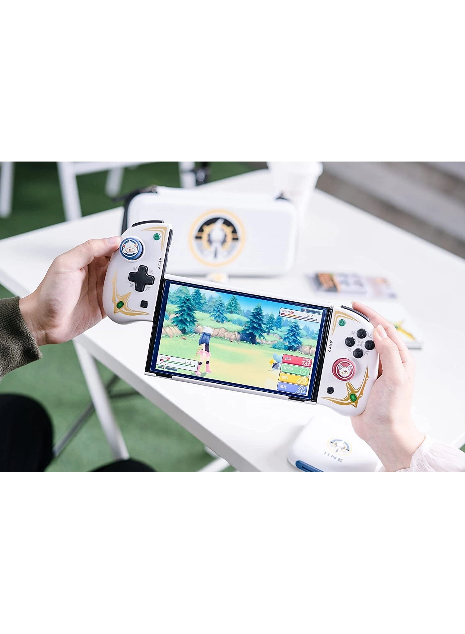 Wake up Right Left Wireless Controller - White Nintendo Switch