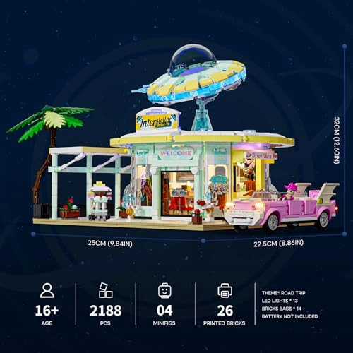 Interstellar Drive-In - Retro futuristic