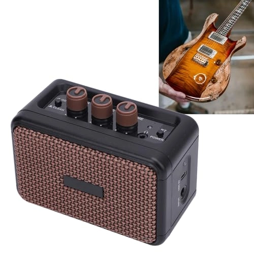 Electric Guitar Amplifier - Bluetooth 6.35mm Headphone Jack ABS