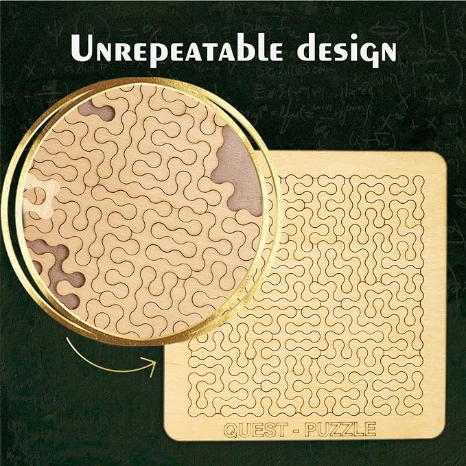 Quest Puzzle - Wooden 44 pieces